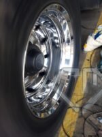 Disco Plissado Rosa 30CM - Corte e Polimento em Metais Alumínio Inox Rodas Tanque - Imagem 5