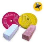 Kit 191 - 10CM Rodas Massas Espelhamento Tanque Rodas Inox