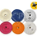 Kit 166 - 7 Peças Polimento Brilho Inox Alumínio 10CM