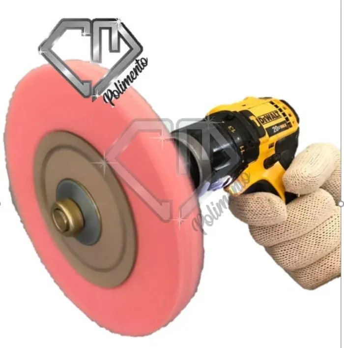 Kit 182 - 3 Peças Polimento Brilho Aluminio Inox Rodas Bau 15CM e 7,5CM - Imagem 3