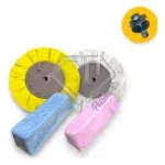 Kit 330 - Discos Massas Brilho Inox Alum Latão Brilho Politriz M14 20CM