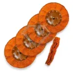 Kit 349 - 20CM - 4 Discos Transisal Laranja Duro Cutelaria