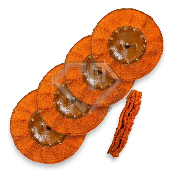 Kit 349 - 20CM - 4 Discos Transisal Laranja Duro Cutelaria - Imagem 1