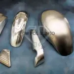 Kit 238 - Rodas Polir Brilho Espelhamento Inox Aluminio Latão 20CM - Imagem 5