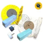 Kit 367 - 2 Discos Massas Hastes Acabamento Metais 30CM