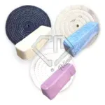 Kit 336 - 3 Rodas Massas Polimento Brilho Lustro Madeira 25CM