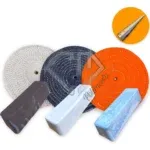 Kit 264 - Boinas Polimento Brilho Tanque Rodas Inox Facas 25CM