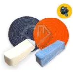 Polimento Brilho Politriz M14 Inox Alumínio Tanque Baú Grades 25cm