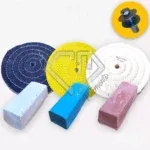 Kit 22 Politriz M14 - 20CM Polimento Espelhamento Aluminio Tanque Zermac