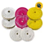 Kit 133 - 9 Peças Polimento Brilho Inox Alumínio 10CM