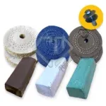 Kit 159 - 10 Peças Polimento Brilho Inox Alumínio 10CM