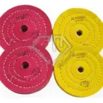 Kit 105 - 4 Rodas Polimento Corte Brilho Inox Alumínio 10CM