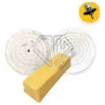 Kit 363 - Polimento Lustro Cd Dvd Blueray Acrilico Plastico 20CM