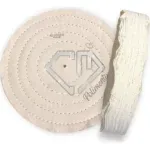 Roda Algodão Natural 20x3CM Brilho Espelhamento Lanterna Farol Fornitura Acrilico Faca Cutelaria