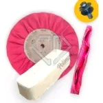 Kit 43 Ventilado Rosa 20cm Massa Pino Inox Alumínio Tanque