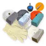 Kit 21 Esmeril - 10cm Polimento Cutelaria Lamina Chifre Cabos