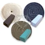 Kit 284 - Polimento Espelhamento Inox Rodas Bancos Baus 20CM