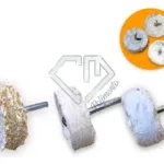 Kit 226 3 Rodas 60mm C Haste - Tira Riscos Polimento Espelhamento