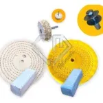 Kit 250 - Polimento Brilho Inox Aluminio Tanque Rodas Frisos 20CM