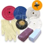 Kit 11 Furadeira -10cm Polimento Ouro Bronze Estanho Pedras