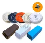 Kit 39 Polimento Inox Alumínio Latão Aço Motor