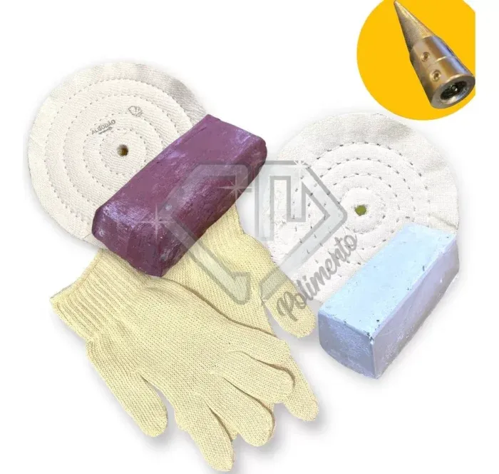 Kit 18 Moto Esmeril - Design Ouro Joias - Polimento Brilho - Imagem 1