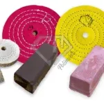 Kit 270 - Polir Tirar Riscos Alto Brilho Inox Aço Baús Tanque 15CM