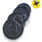 Kit 123 - 5 Peças Polimento Fino Inox Aluminio Furadeira 10CM