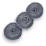 Kit 115 - 3 Rodas Jeans Polimento Fino Inox Alumínio 10CM