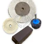 Kit 177 - 4 Peças Polimento E Brilho Alumínio Inox 15CM E 7,5CM