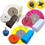 Kit 354 - 12 Peças Polimento E Brilho Alumínio Inox 20cm