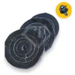 Kit 119 - 4 Peças Polimento FinoAluminio Inox Politriz M14 10CM