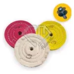 Kit 92 - 4 Peças Polimento Brilho Espelher Alumínio Inox 10CM