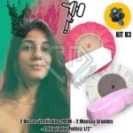 KIT 83 Andressa - Polimento Espelhamento Metais: Aluminio Inox - Rodas 20CM - Imagem 2