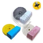 Kit 364 - Polimento Espelhamento Latão Cobre Alumínio 10CM