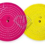 Kit 88 - 2 Rodas Resinadas 30cm Polimento Metal Bau Tanque