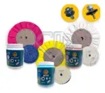 Kit 365 - Polir Brilho Espelhar Roda Tanque Massa Liquida 20CM
