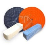 Kit 196 - Polimento Brilho Inox Alumínio Tanque Baú Grades 30CM