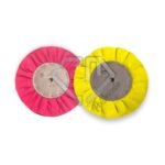 Kit 68 - Discos Ventilado Rosa + Amarelo 20cm - Polimento E Brilho