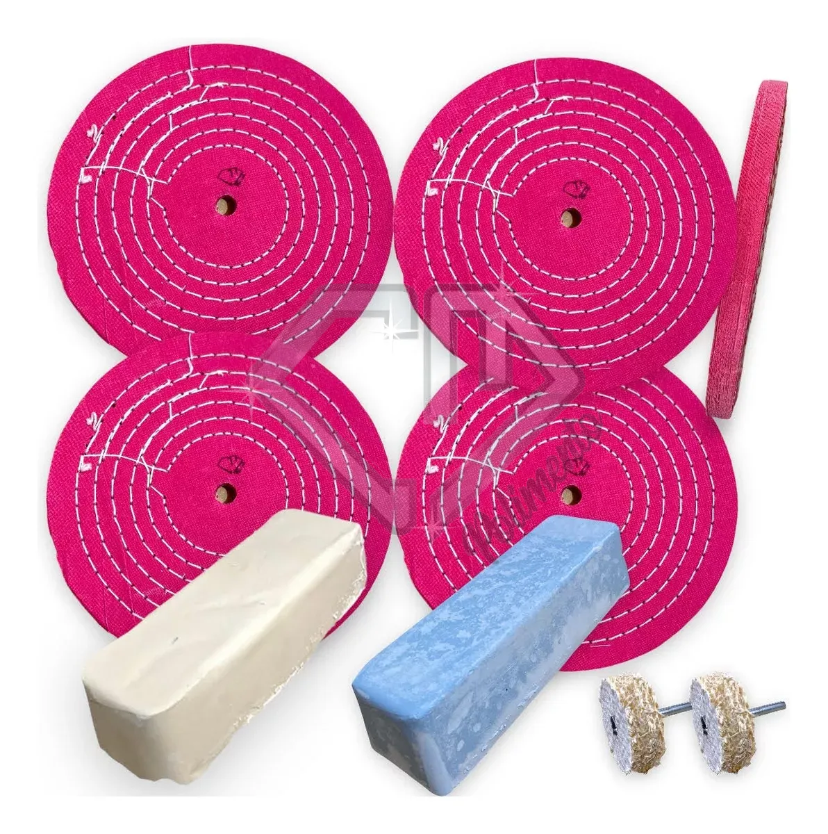 D_NQ_NP_2X_740450-MLB75835906438_042024-F.webp Kit 297 - Corte Polimento Brilho Tanque Aluminio Inox 25CM - Imagem 1