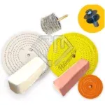 Kit 304 - Polimento Corte Espelhar Aluminio Inox Tanque Rodas 25CM