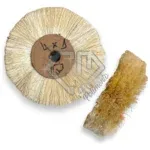 Escova Roda Sisal 4x1 - Polir Alumínio, Inox, Metais