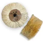 Escova Roda Sisal 4x2 - Polir Alumínio, Inox, Metais