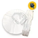 Kit 317 - Roda Flanela Solta (1Costura) 300x30 1 Costura Pino Politriz M14