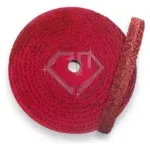 Roda Transisal Resinado Rosa Duro 300X25XF32MM Riscos Faca Inox Latão