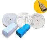 Kit 7 Polimento Brilho Prótese Dentaria Inox Alumínio Relógio Ouro Prata Fornitura