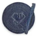 Roda de Jeans 400mm - Polimento Fino em Metais: Alumínio Inox Prata Bijoux Latão