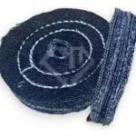 Roda de Jeans 75mm - Polimento Fino em Metais: Alumínio Inox Prata Bijoux Latão