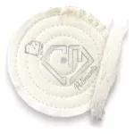 Roda Algodão Costurado 200mm - Alto Brilho Espelhamento Lanterna Farol Fornitura Acrilico