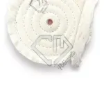 Roda Algodão Costurado 125mm - Alto Brilho Espelhamento Lanterna Farol Fornitura Acrilico